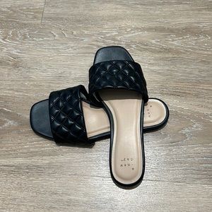 Black sandals